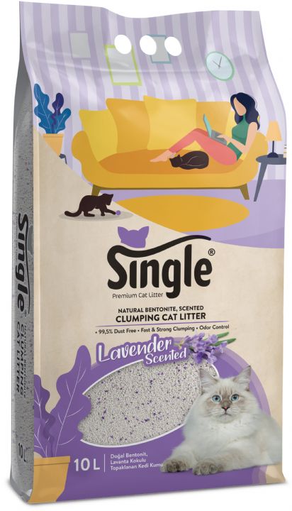 SİNGLE BENTONİT LAVANTA 10L KALIN**