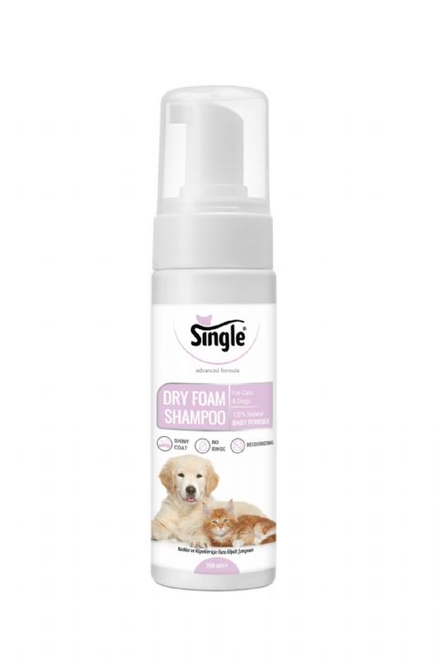 Single Kuru Köpük Şampuan Baby Powder  200ml