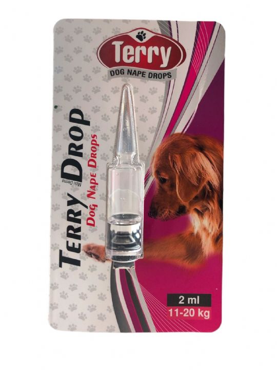 TERRY DOG NAPE DROP 11-20KG 2mlx12 ADET