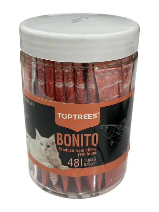 Top Trees Kedi Ödül Krem Bonıto 48x14gr