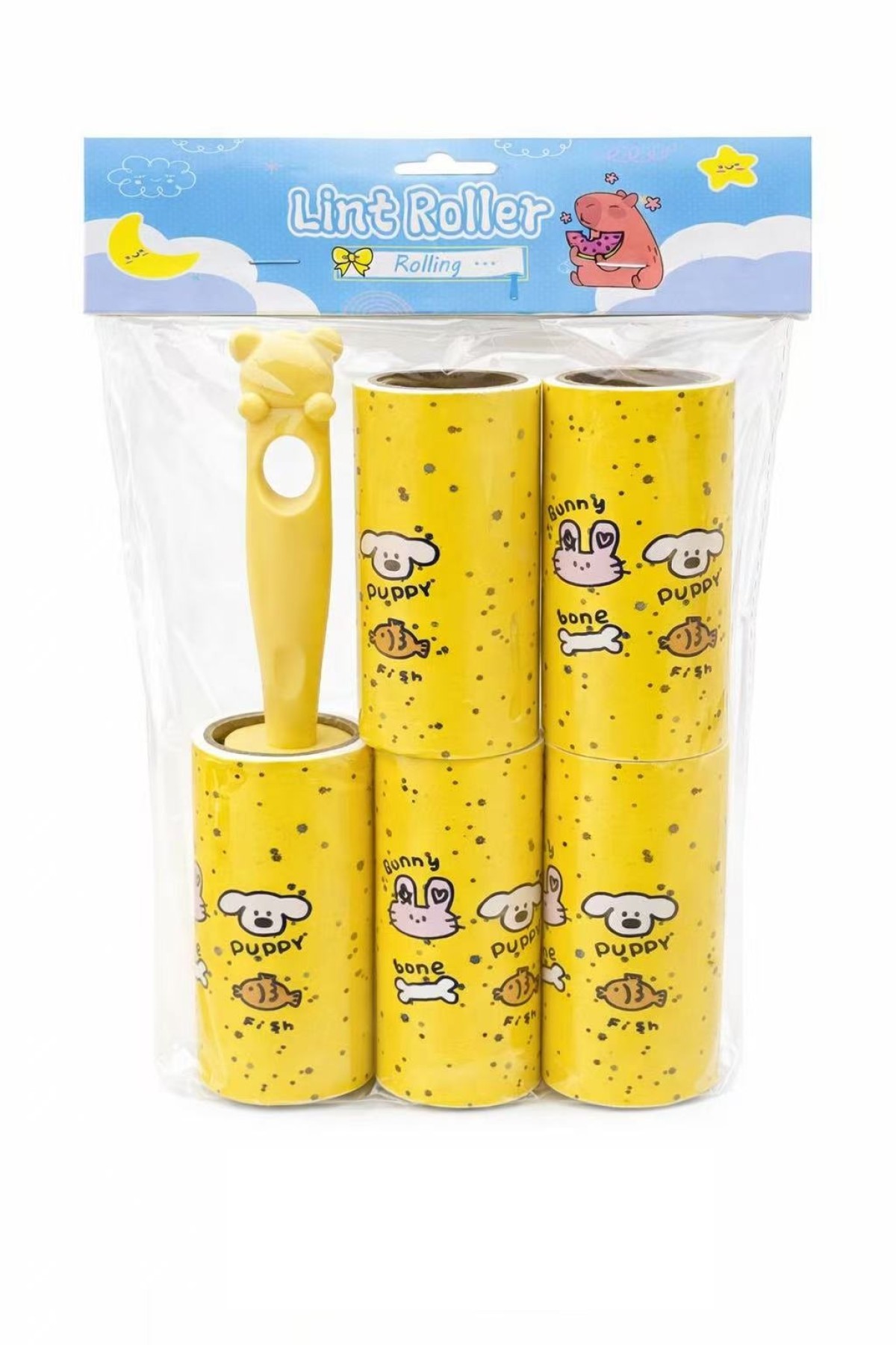 Tüy Ve Toz Toplama Rulosu 1+4 Yedek Tüy Ve Toz Toplama Rulosu 1+4 Yedek