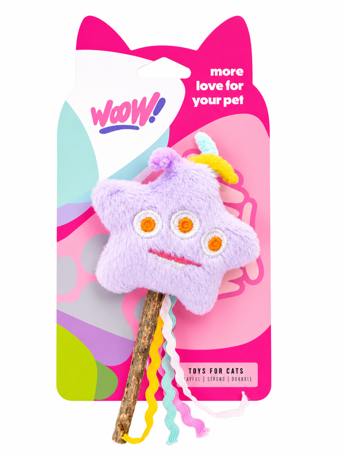Wow Kedi Oyuncak Matatabi Yıldızlar