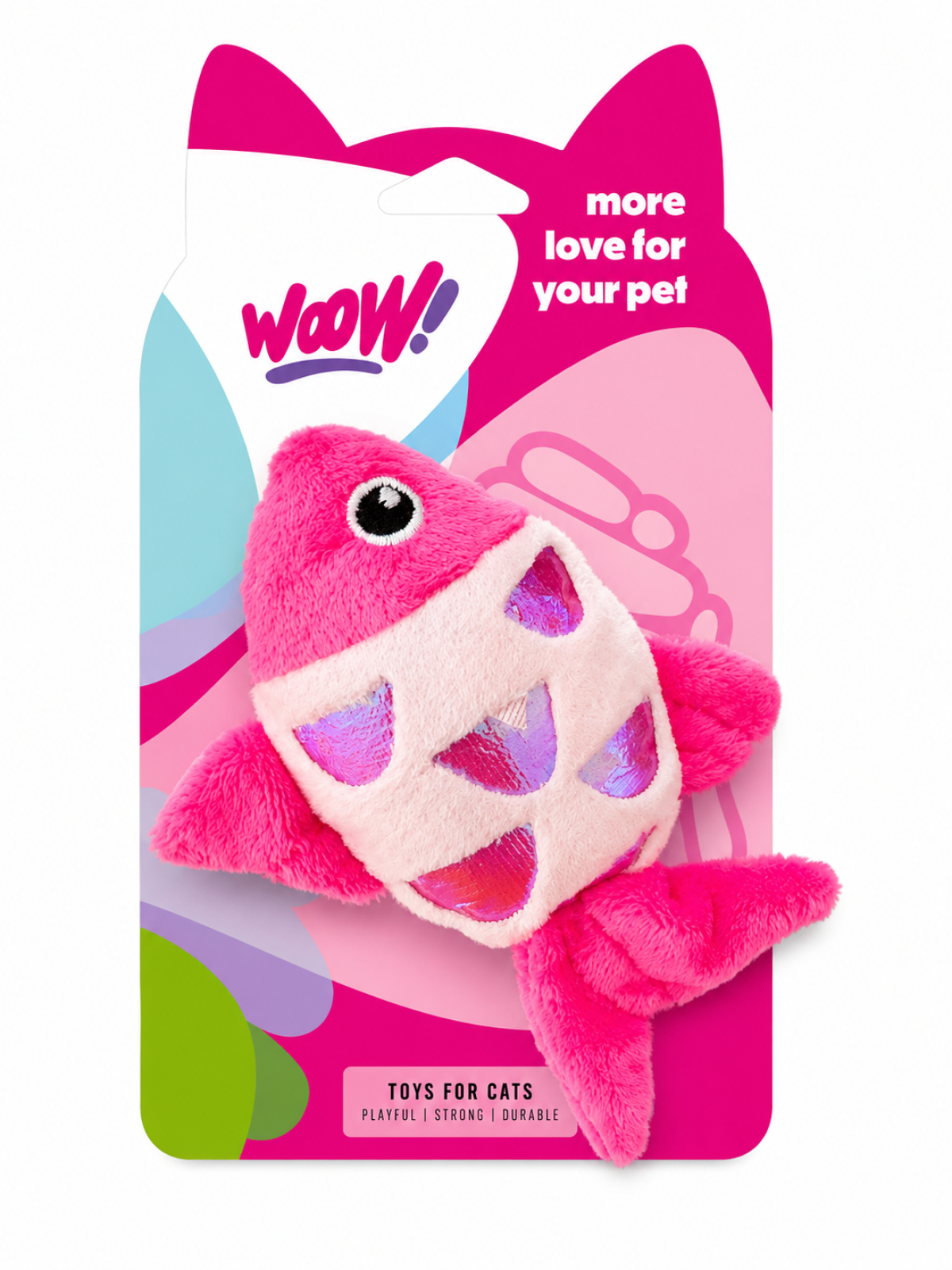 WOW KEDİ OYUNCAK RENKLİ BALIKLAR WOW KEDİ OYUNCAK RENKLİ BALIKLAR